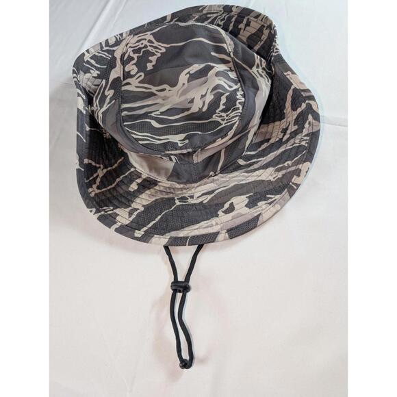 MISSION Cooling Bucket Hat S/M Gray Camo UPF 50 HydroActive Boonie Sun Hat - Picture 4 of 5